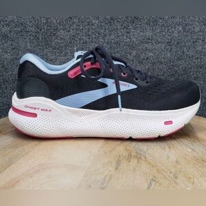 Brooks Ghost Max Women's Size 8.5 Gray Lace Up Athletic Shoes 1203951B082